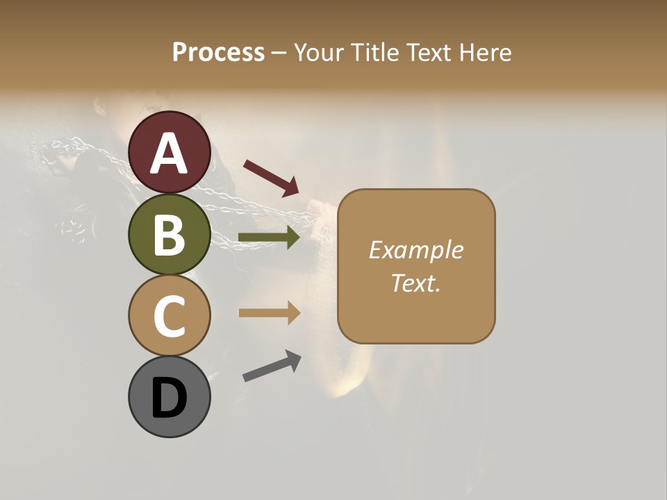 Makeup Biker Skin PowerPoint Template