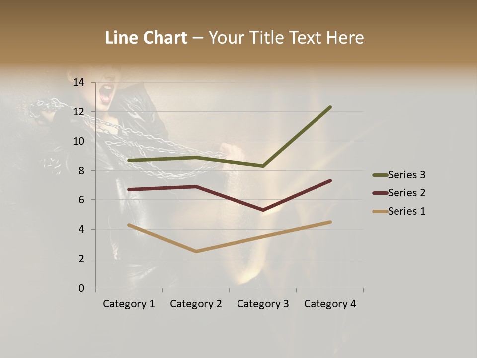 Makeup Biker Skin PowerPoint Template