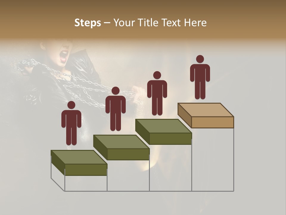 Makeup Biker Skin PowerPoint Template