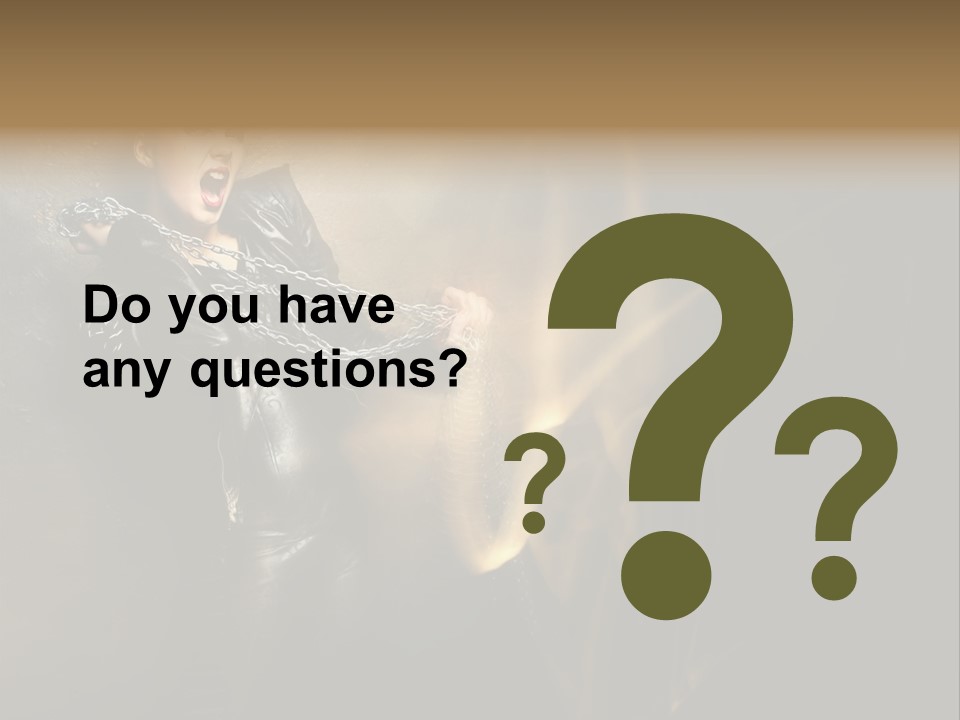 Makeup Biker Skin PowerPoint Template