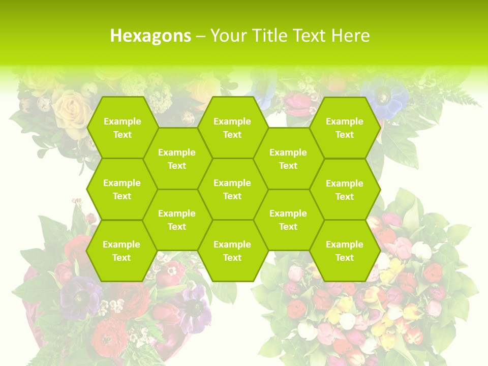 Leaf Tulip Colorful PowerPoint Template