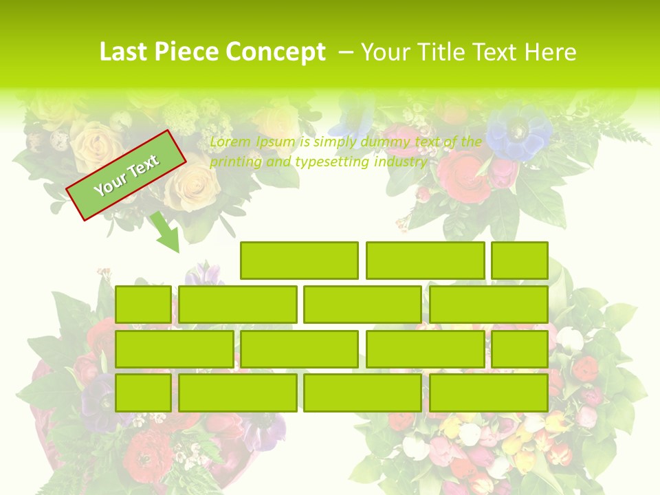 Leaf Tulip Colorful PowerPoint Template
