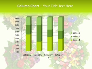 Leaf Tulip Colorful PowerPoint Template