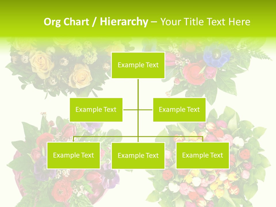 Leaf Tulip Colorful PowerPoint Template