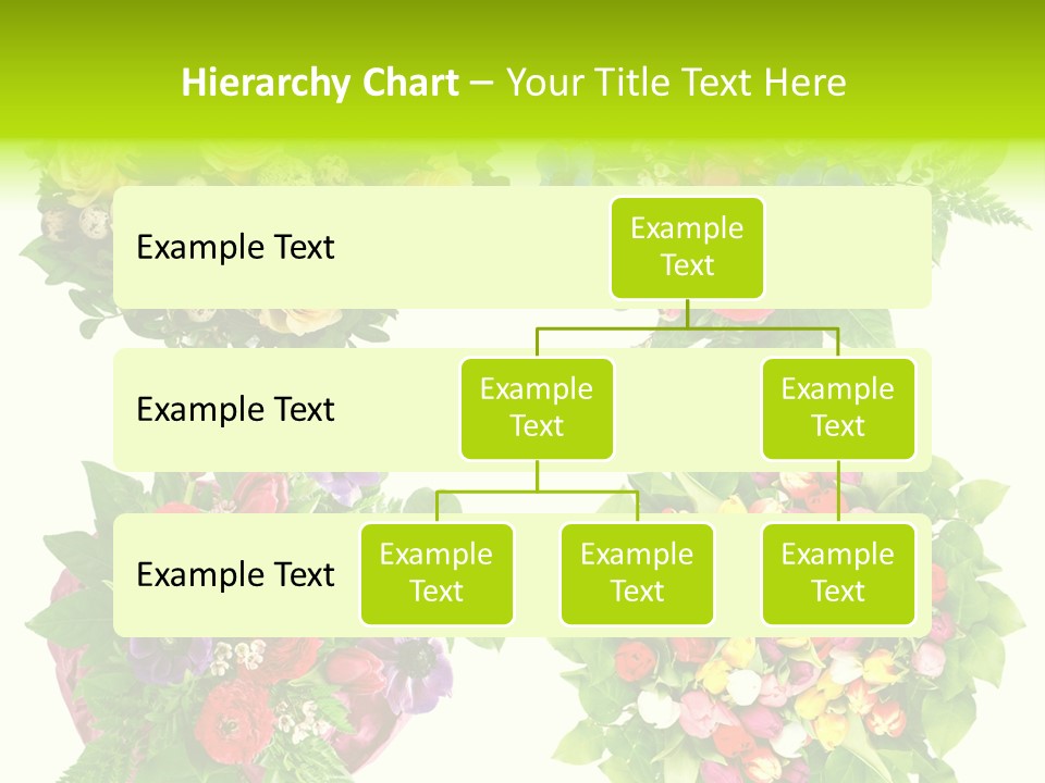 Leaf Tulip Colorful PowerPoint Template