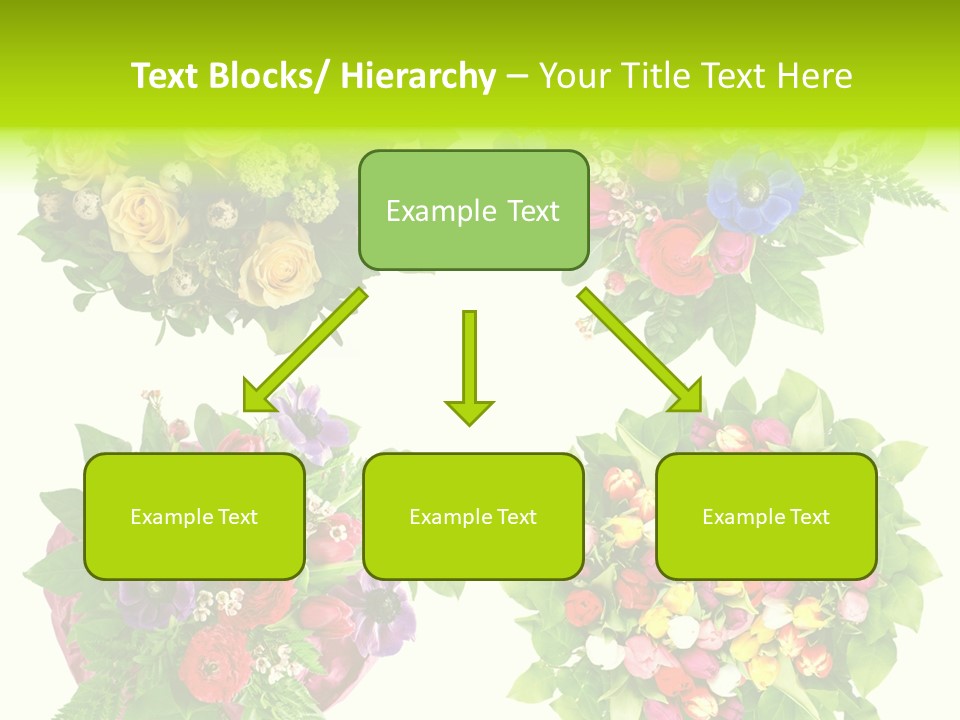 Leaf Tulip Colorful PowerPoint Template