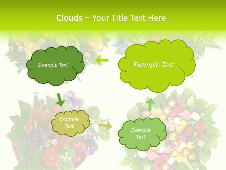 Leaf Tulip Colorful PowerPoint Template