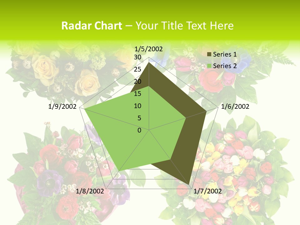 Leaf Tulip Colorful PowerPoint Template