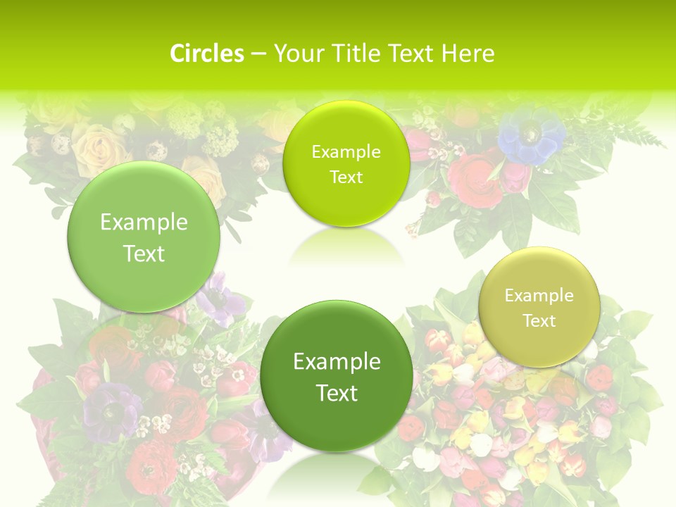 Leaf Tulip Colorful PowerPoint Template