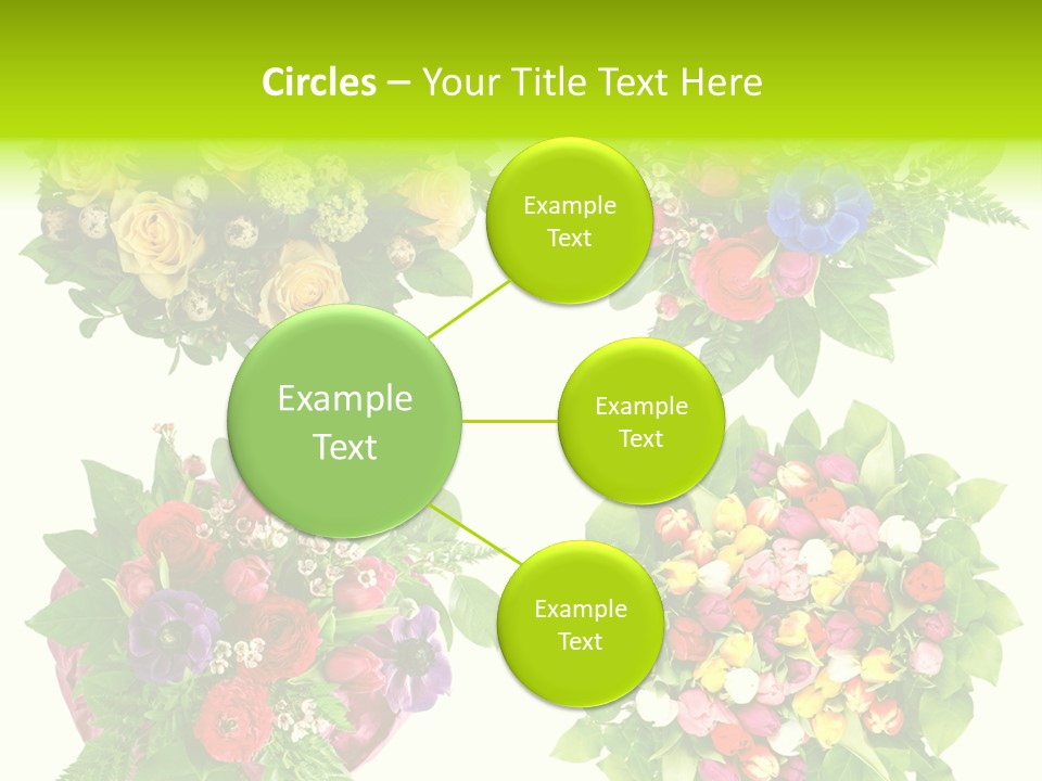 Leaf Tulip Colorful PowerPoint Template