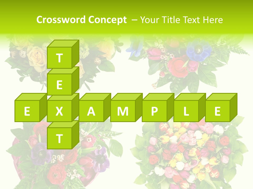 Leaf Tulip Colorful PowerPoint Template