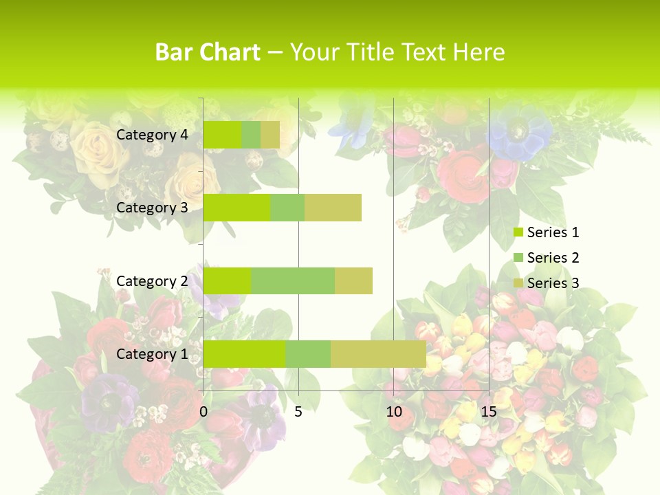 Leaf Tulip Colorful PowerPoint Template