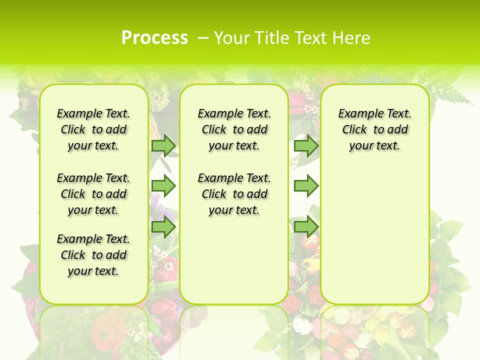 Leaf Tulip Colorful PowerPoint Template