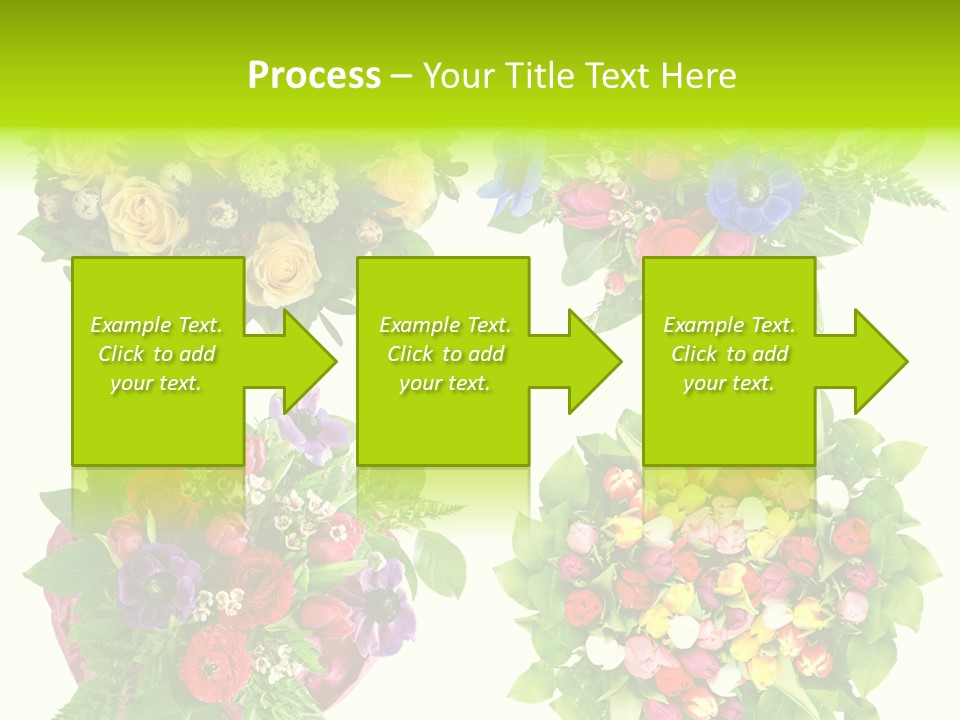 Leaf Tulip Colorful PowerPoint Template