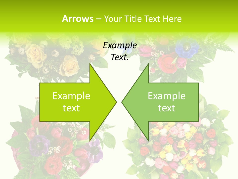 Leaf Tulip Colorful PowerPoint Template