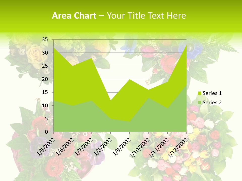 Leaf Tulip Colorful PowerPoint Template