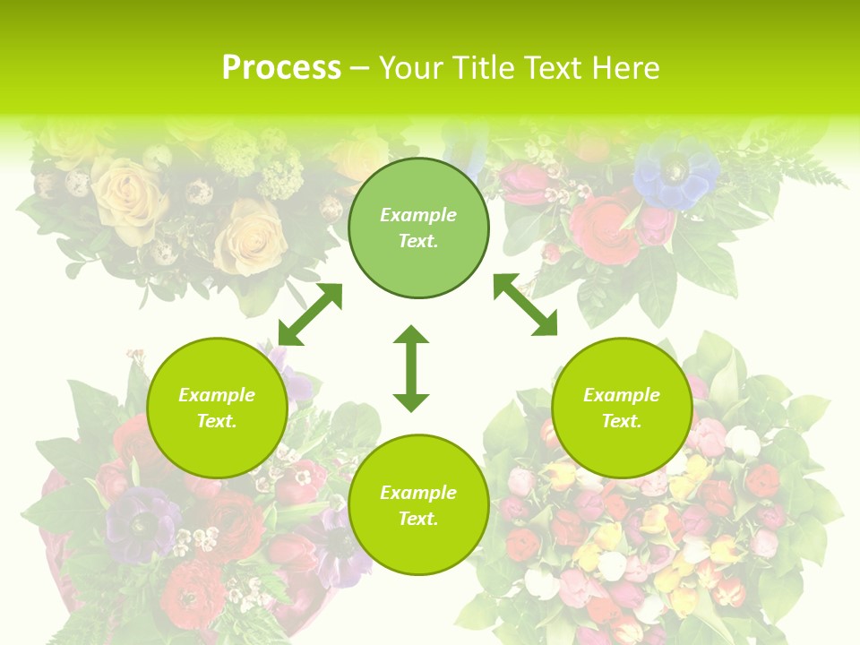 Leaf Tulip Colorful PowerPoint Template