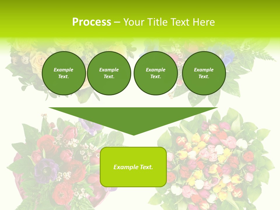 Leaf Tulip Colorful PowerPoint Template