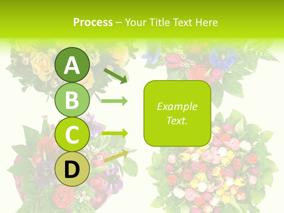 Leaf Tulip Colorful PowerPoint Template