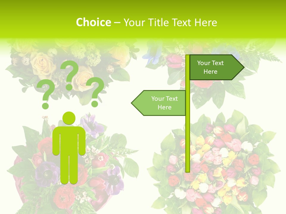 Leaf Tulip Colorful PowerPoint Template