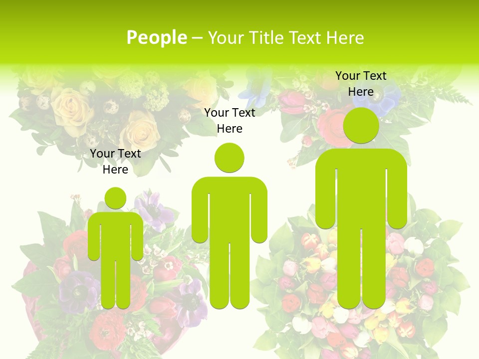 Leaf Tulip Colorful PowerPoint Template