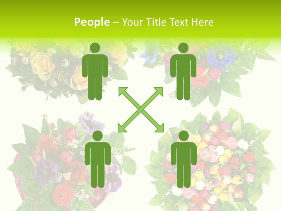 Leaf Tulip Colorful PowerPoint Template