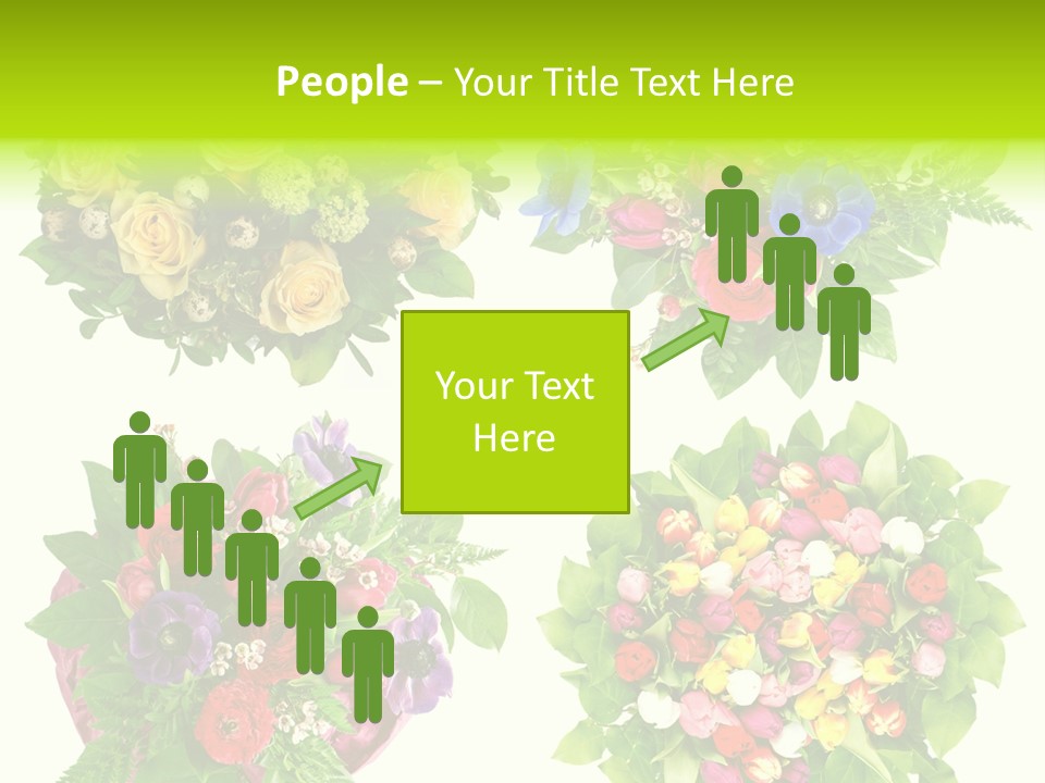 Leaf Tulip Colorful PowerPoint Template