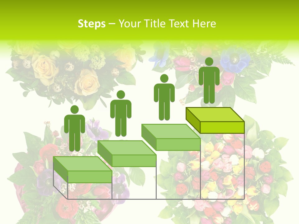 Leaf Tulip Colorful PowerPoint Template