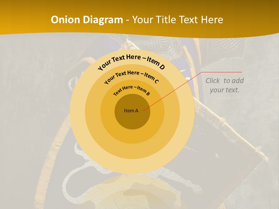 Victory Arms Gold PowerPoint Template