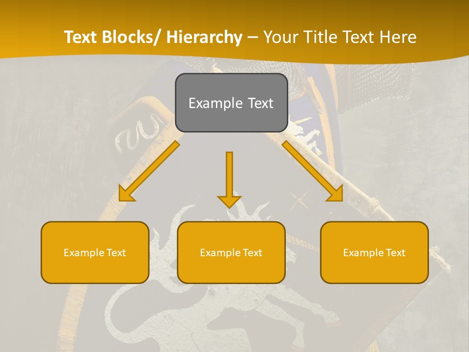 Victory Arms Gold PowerPoint Template