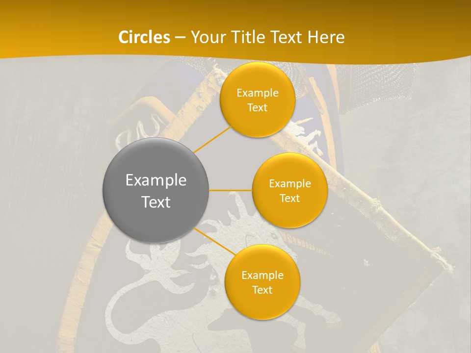 Victory Arms Gold PowerPoint Template