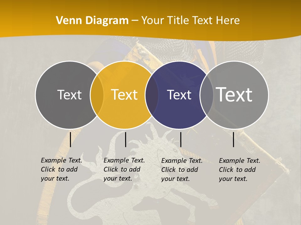 Victory Arms Gold PowerPoint Template