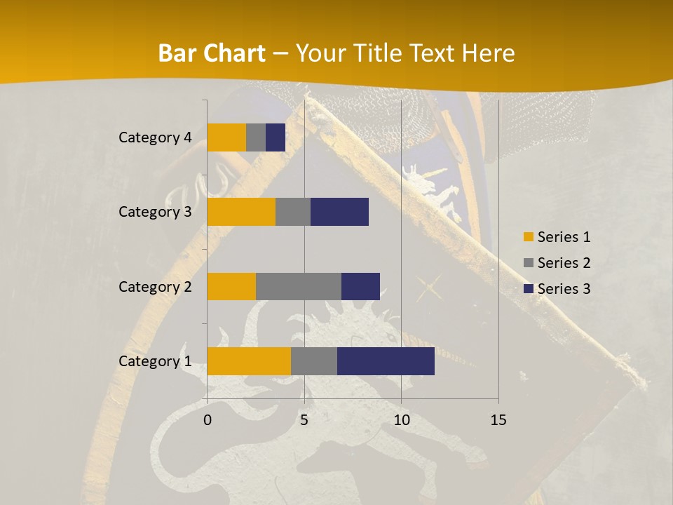 Victory Arms Gold PowerPoint Template
