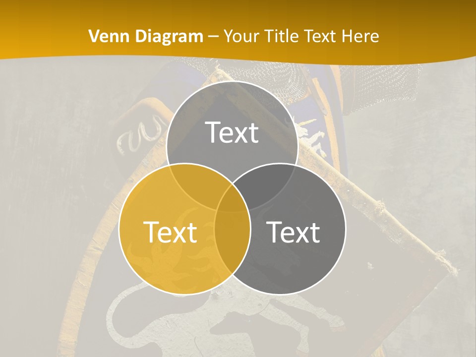 Victory Arms Gold PowerPoint Template