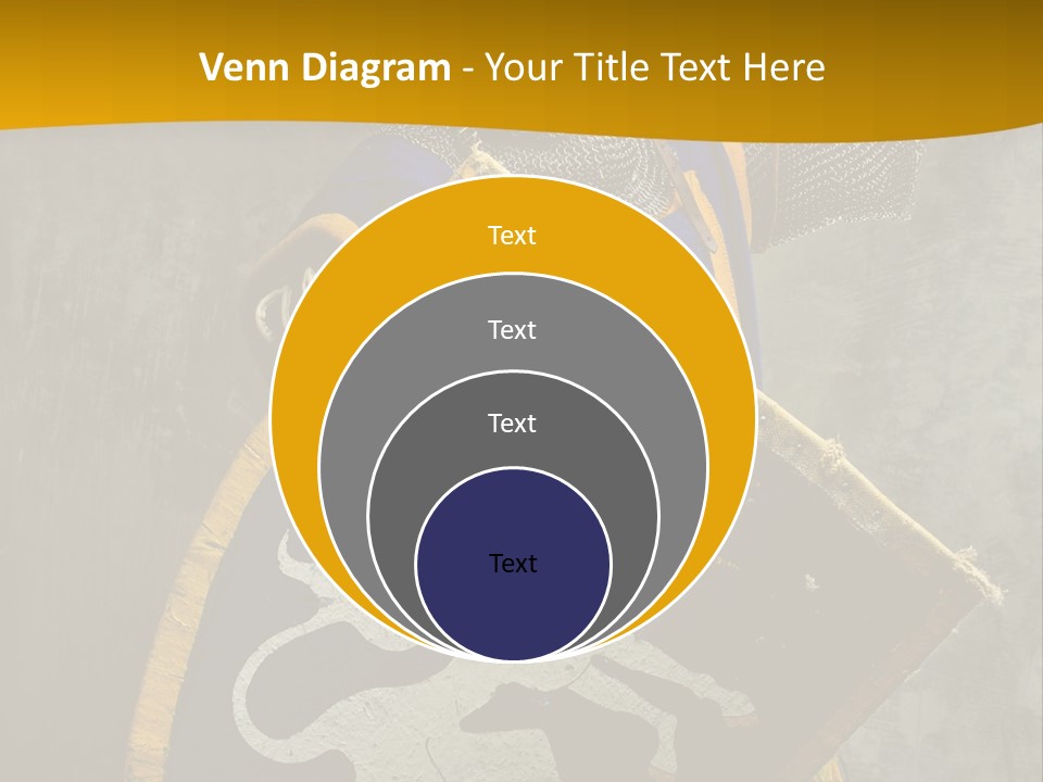 Victory Arms Gold PowerPoint Template