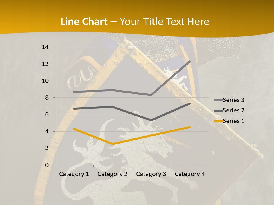 Victory Arms Gold PowerPoint Template