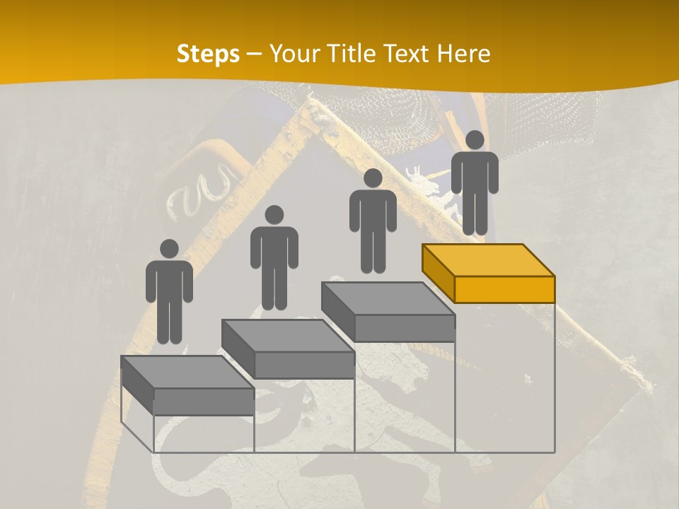 Victory Arms Gold PowerPoint Template