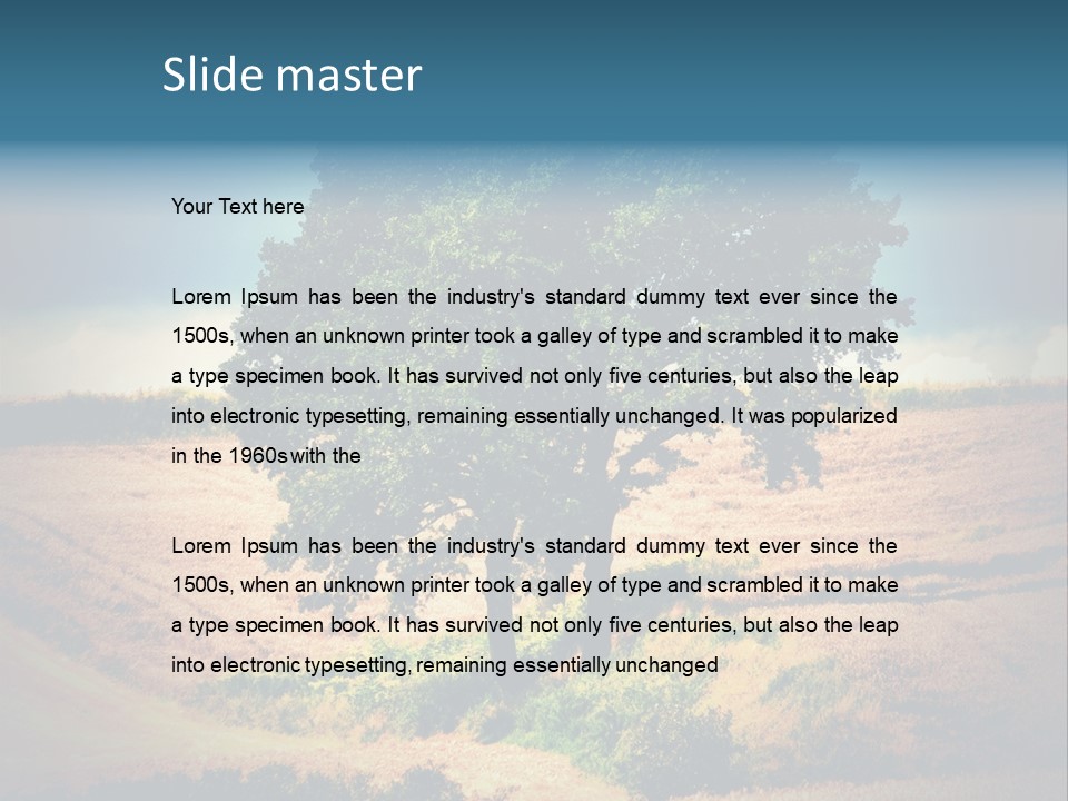 Europe Awesome Climate PowerPoint Template