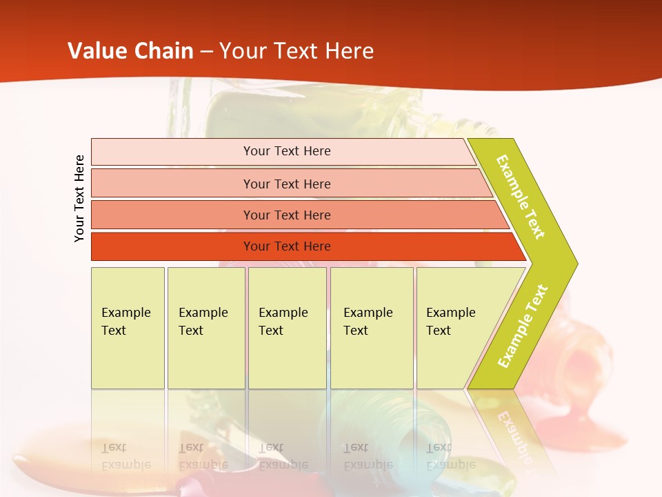 Beauty Spill Pour PowerPoint Template