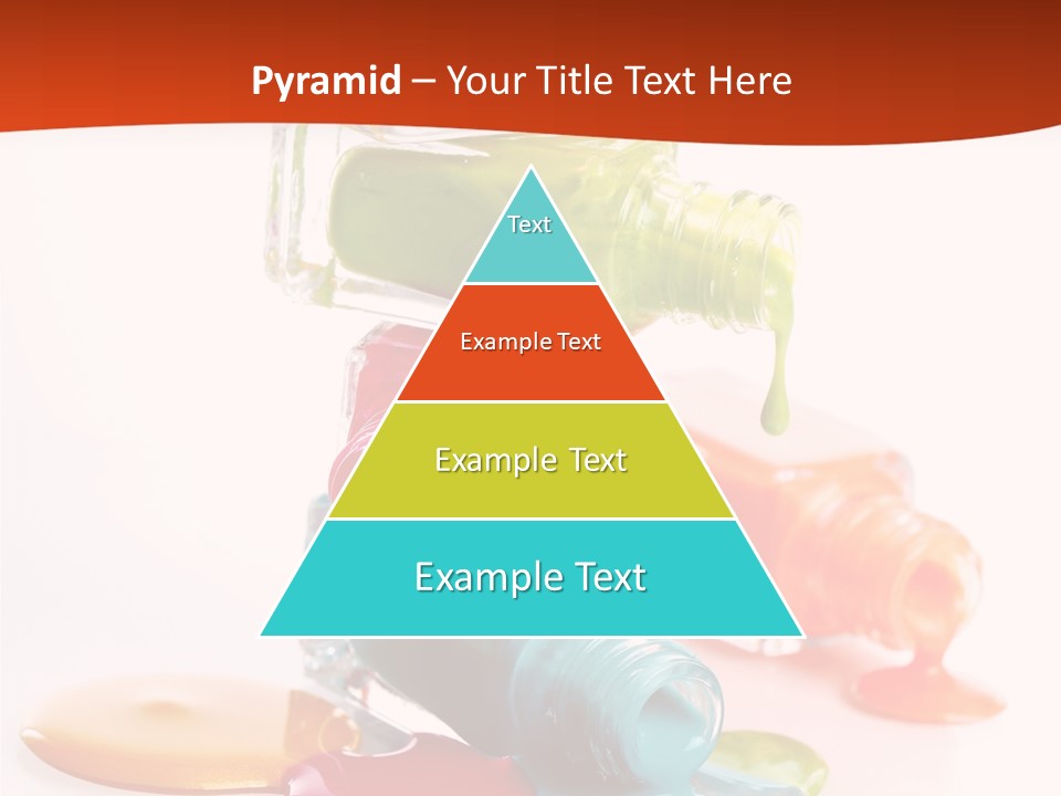 Beauty Spill Pour PowerPoint Template