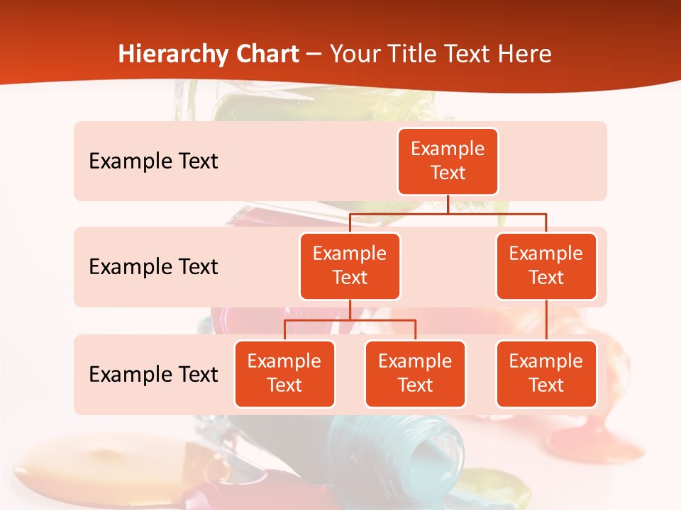 Beauty Spill Pour PowerPoint Template