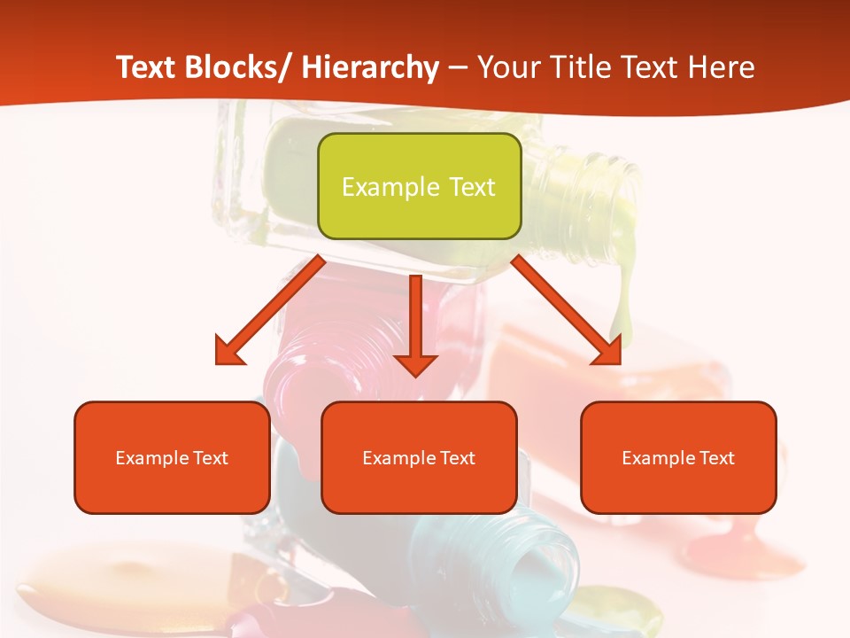 Beauty Spill Pour PowerPoint Template