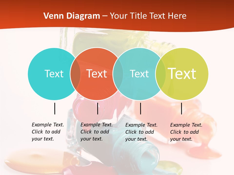 Beauty Spill Pour PowerPoint Template