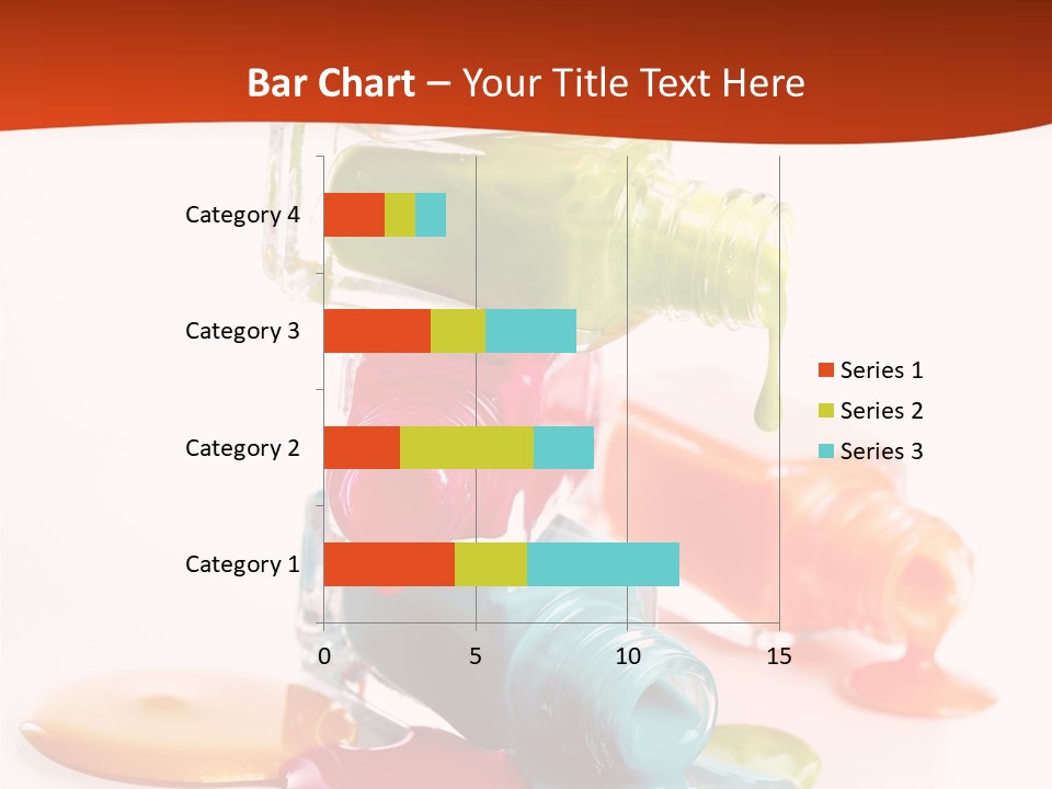 Beauty Spill Pour PowerPoint Template