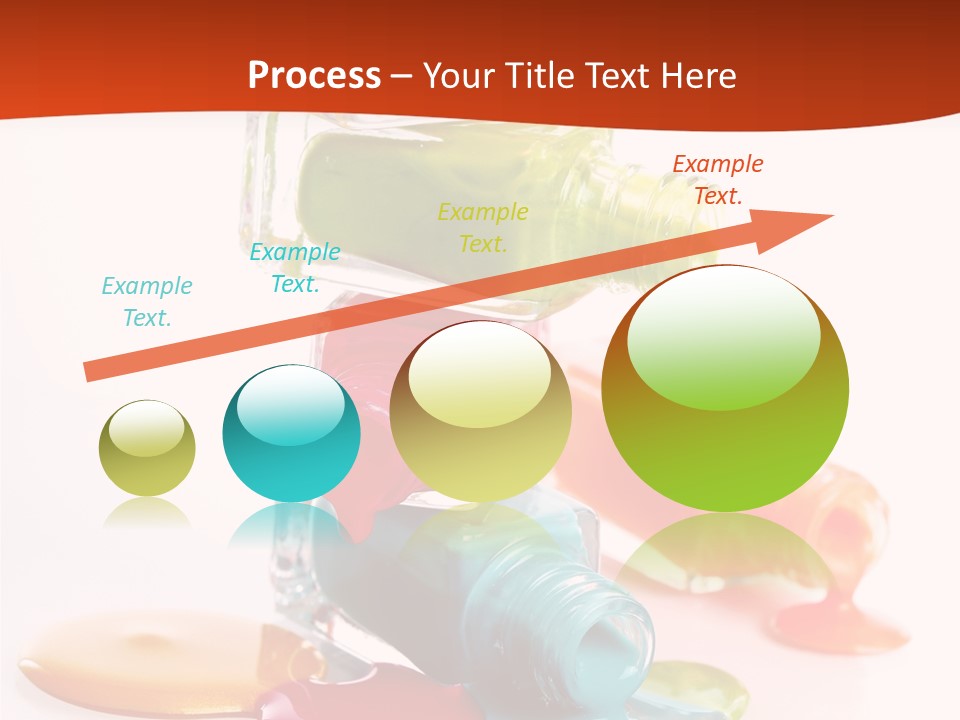 Beauty Spill Pour PowerPoint Template