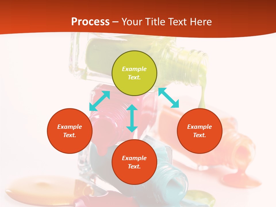 Beauty Spill Pour PowerPoint Template