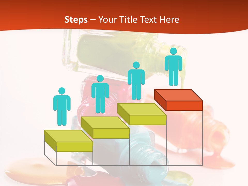 Beauty Spill Pour PowerPoint Template