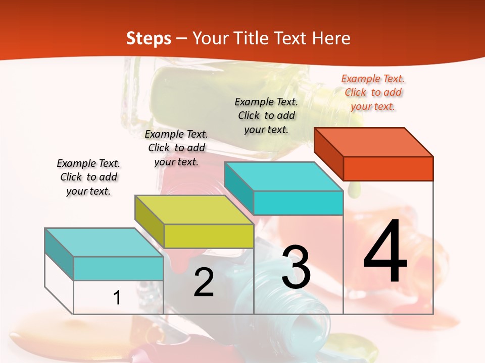 Beauty Spill Pour PowerPoint Template