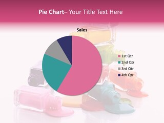 Nailpolish Pink Polish PowerPoint Template