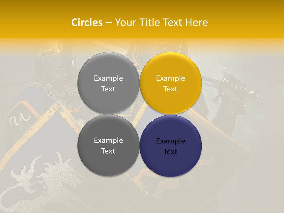 Violence Sword Background PowerPoint Template